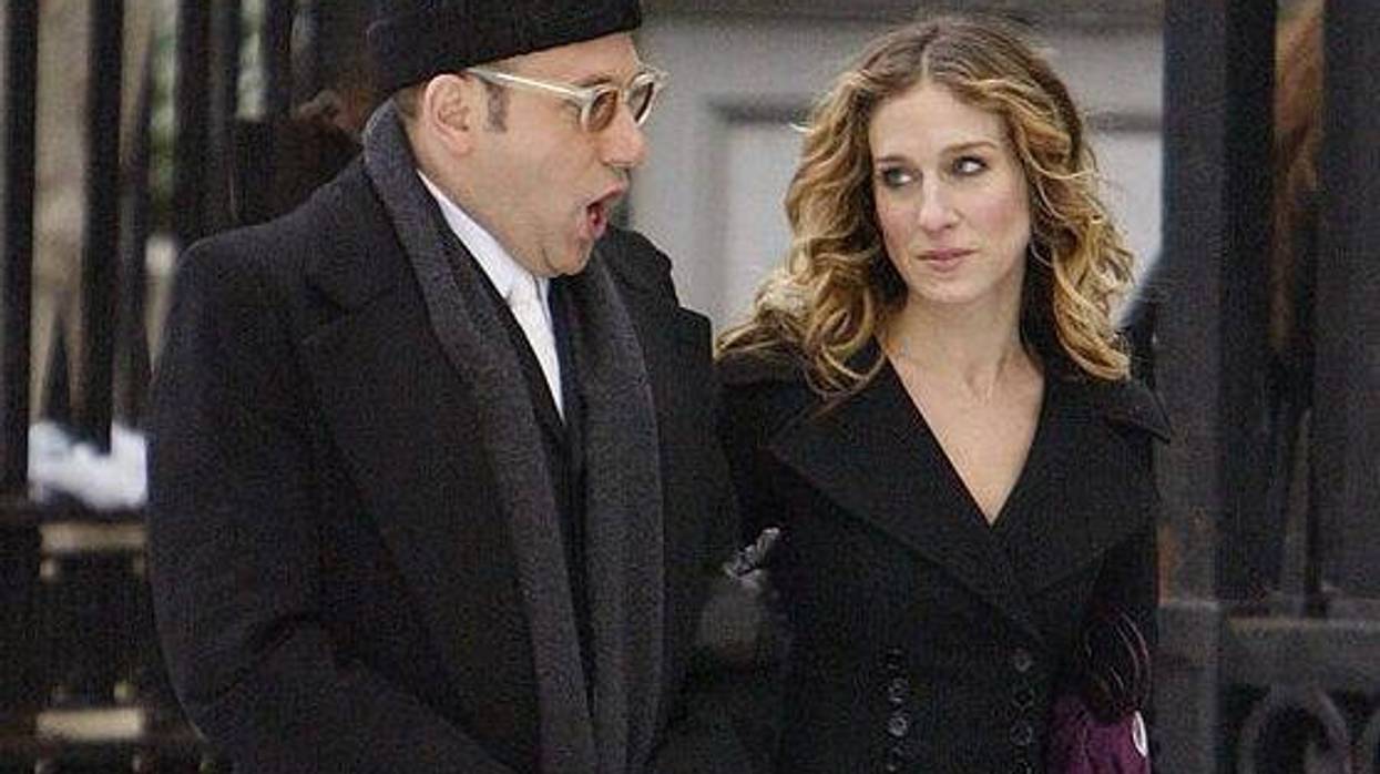 Willie Garson and Sarah Jessica Parker
