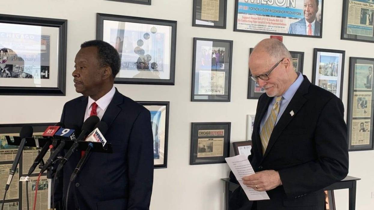 Willie Wilson and Paul Vallas