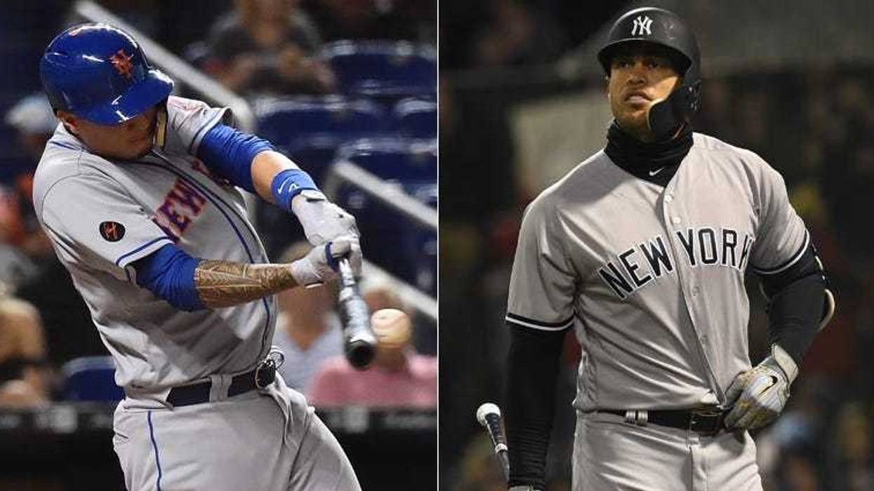 Wilmer Flores and Giancarlo Stanton