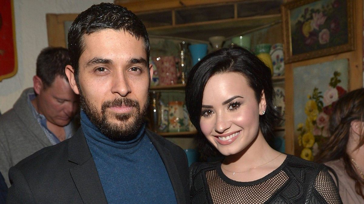 Wilmer Valderrama and Demi Lovato
