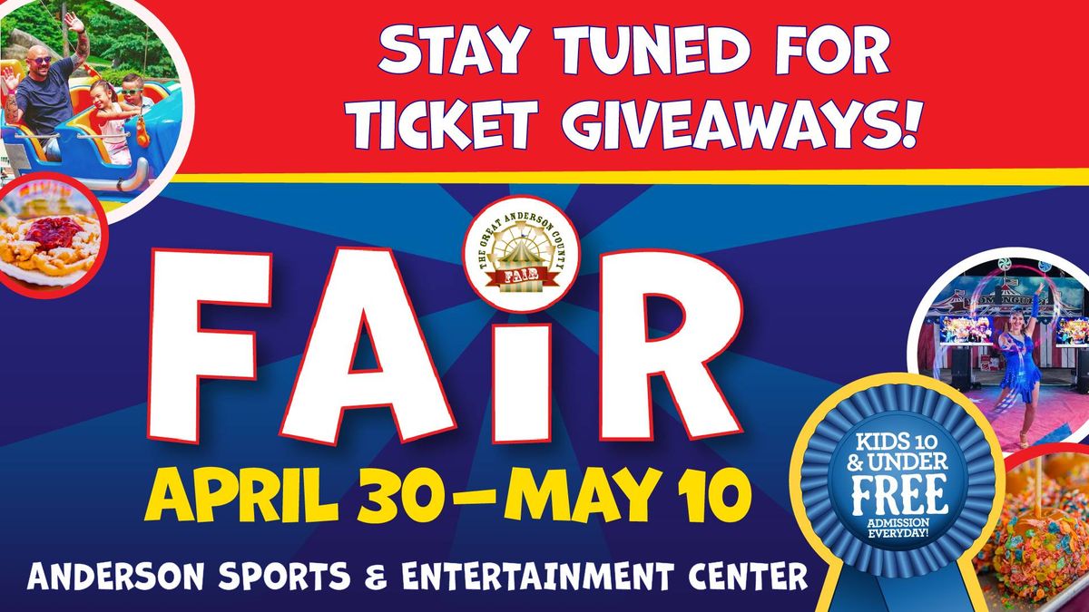 Win Tickets To The Great Anderson County Fair