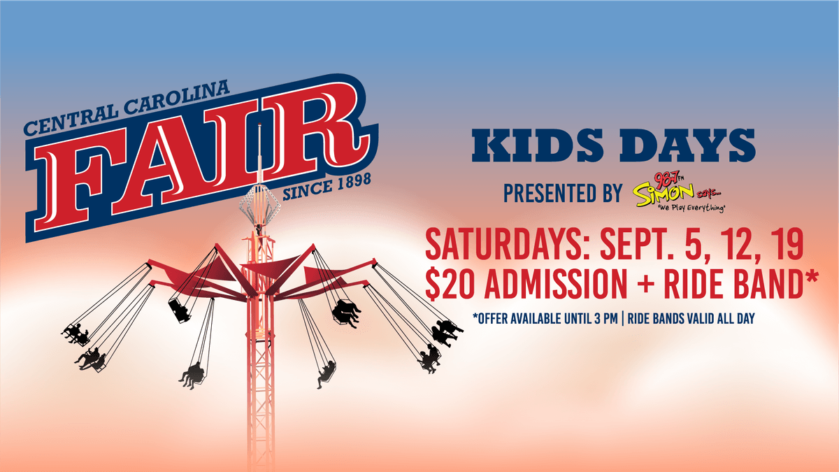 Win Tickets To The Central Carolina Fair