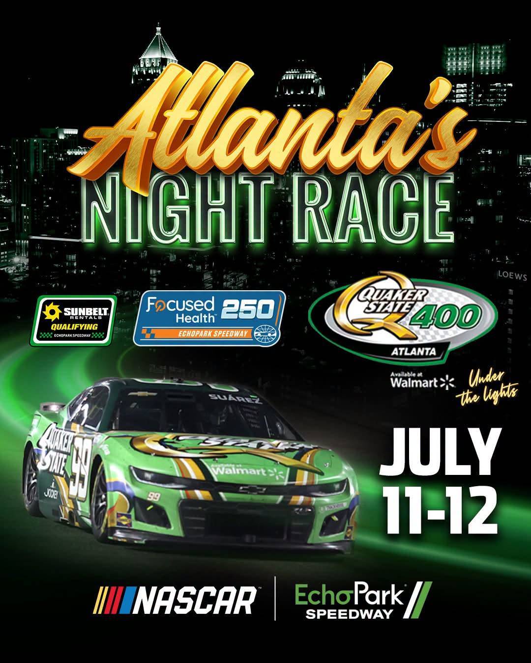 Win NASCAR Quaker State 400 Tickets! Tune in to The Morning Shift