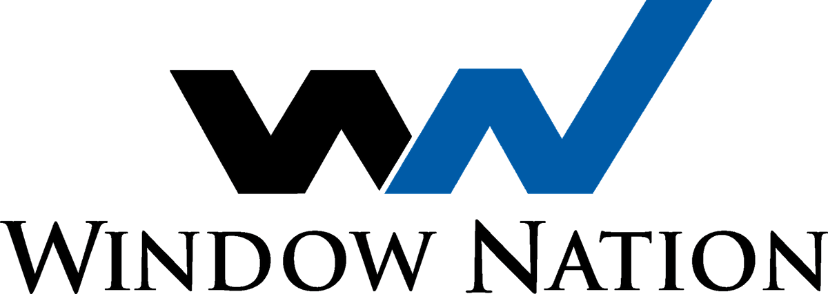 Window Nation logo with black 'W' and blue 'N' stylized into an upward trend.