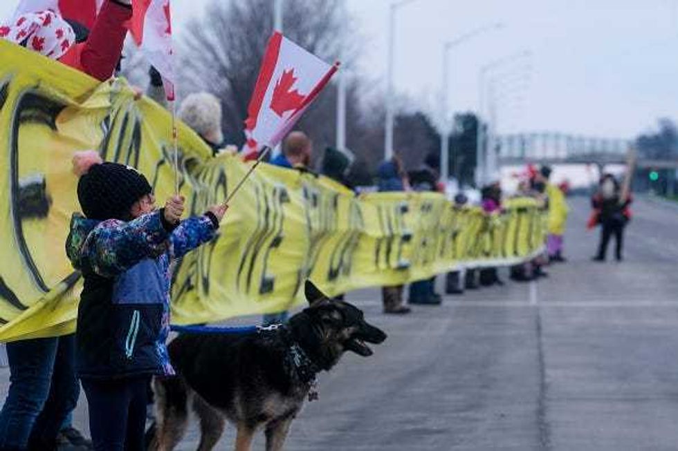 Windsor Mayor Drew Dilkens vowed to end the major road blockade set up by COVID-19 protestors that has crippled international trade at the Ambassador Bridge, a vital artery for commercial operations between Canada and the United States.