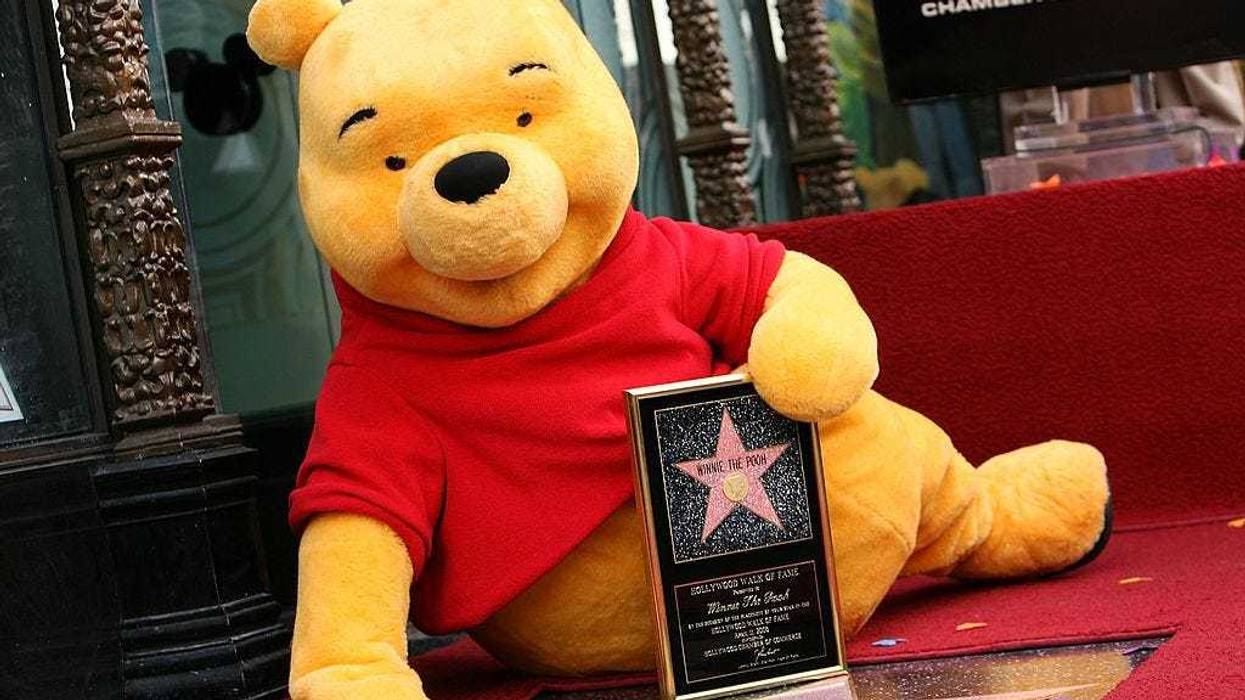 Winnie The Pooh receives a star on the Hollywood Walk of Fame in front of the El Capitan Theatre on April 11, 2006 in Los Angeles, California