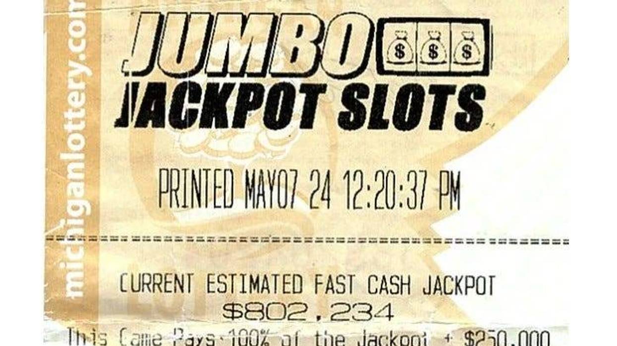 winning fast cash lottery ticket