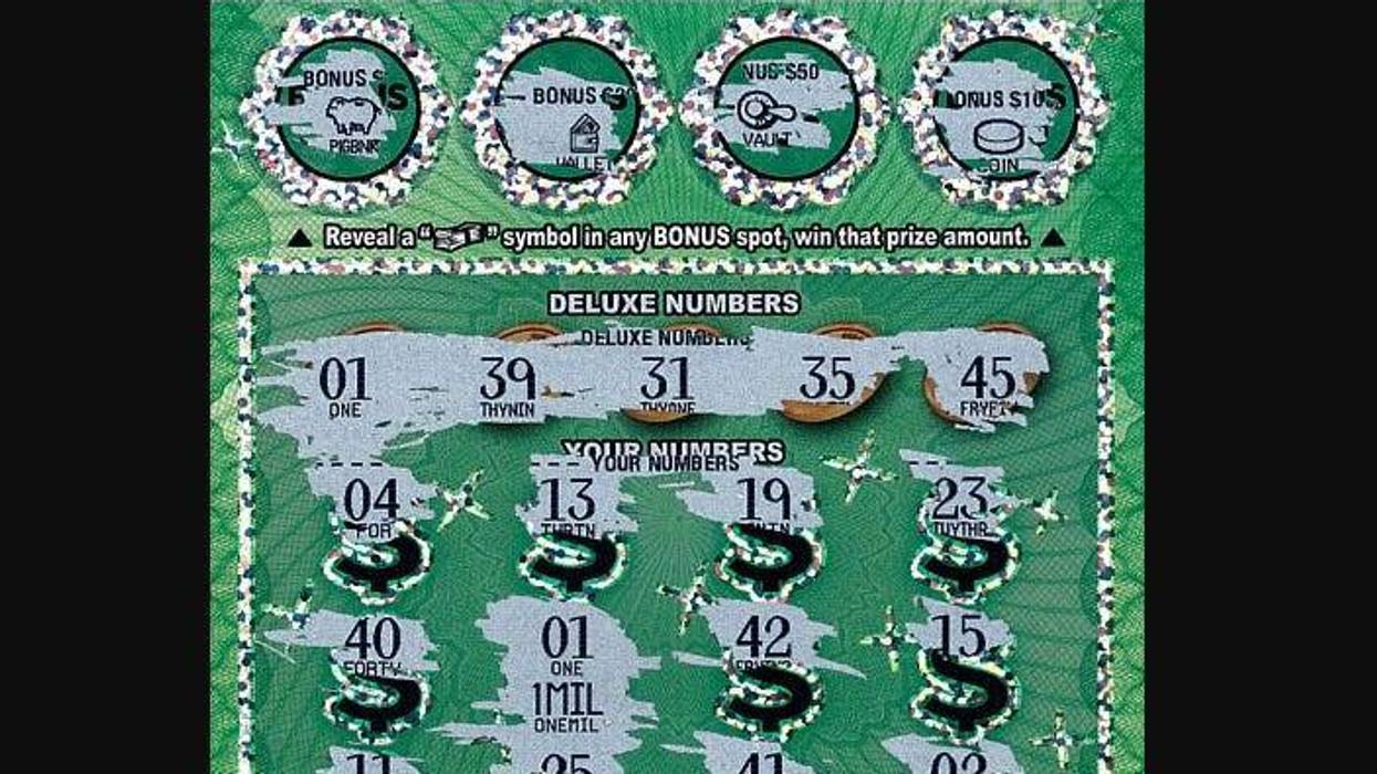 Winning Lottery ticket
