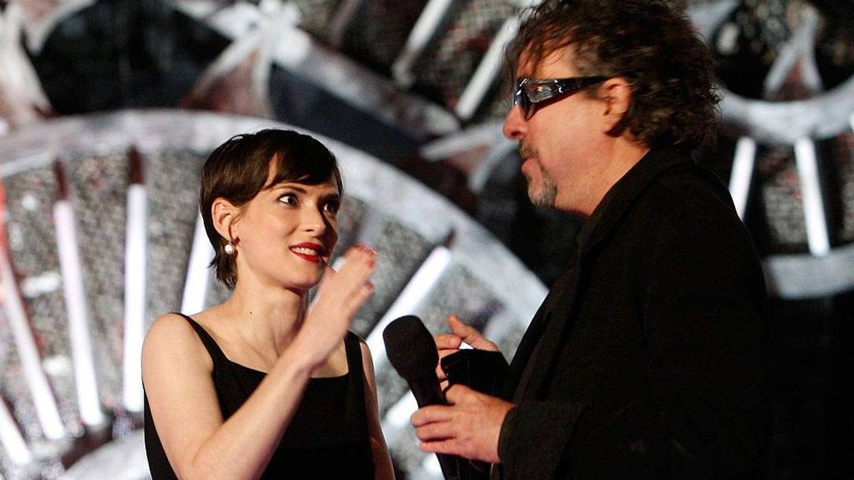 Winona Ryder and Tim Burton