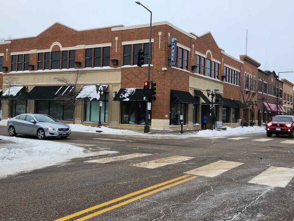 Winter Carnival window display