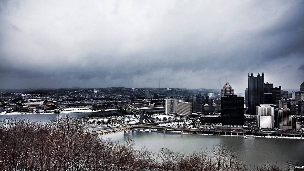 Winter day in Pittsburgh