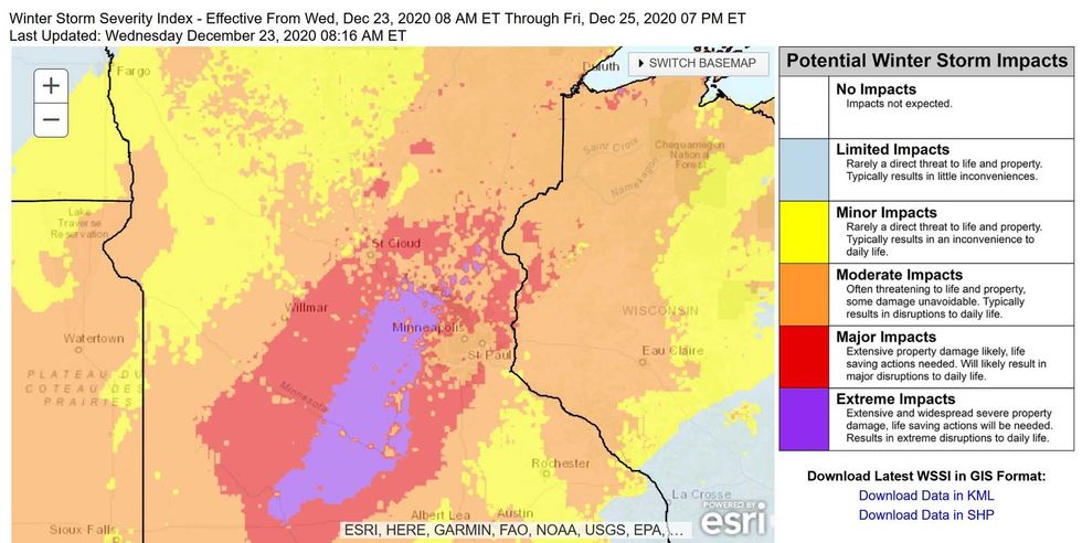 Winter Severity Index