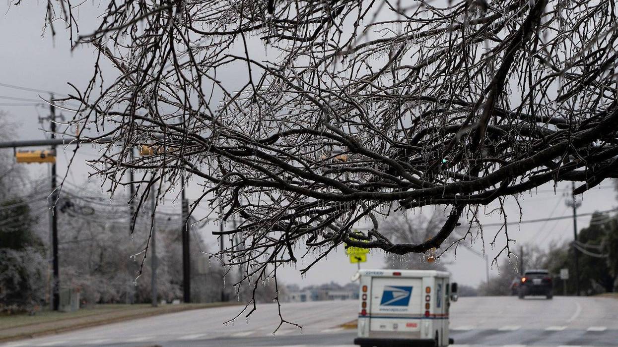 Winter storm damage