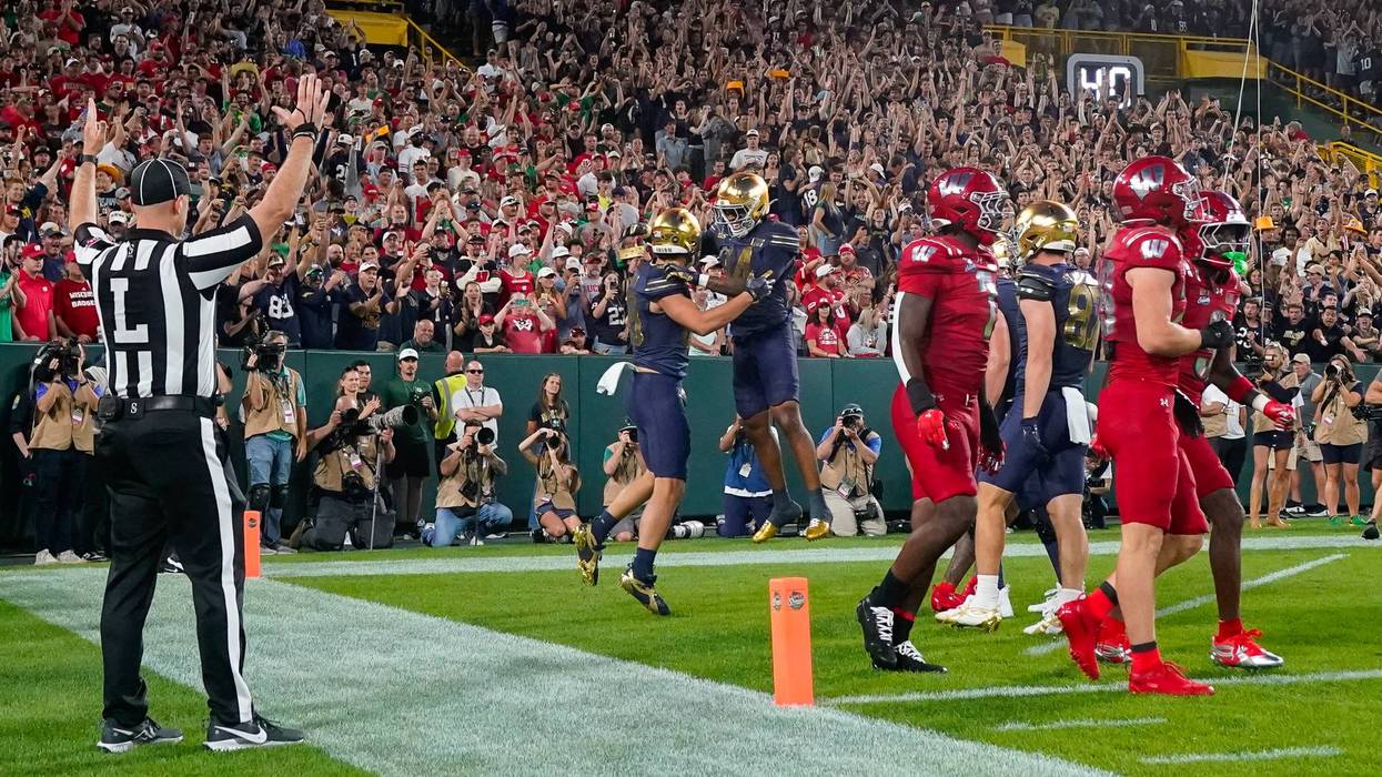 Wisconsin Notre Dame Football