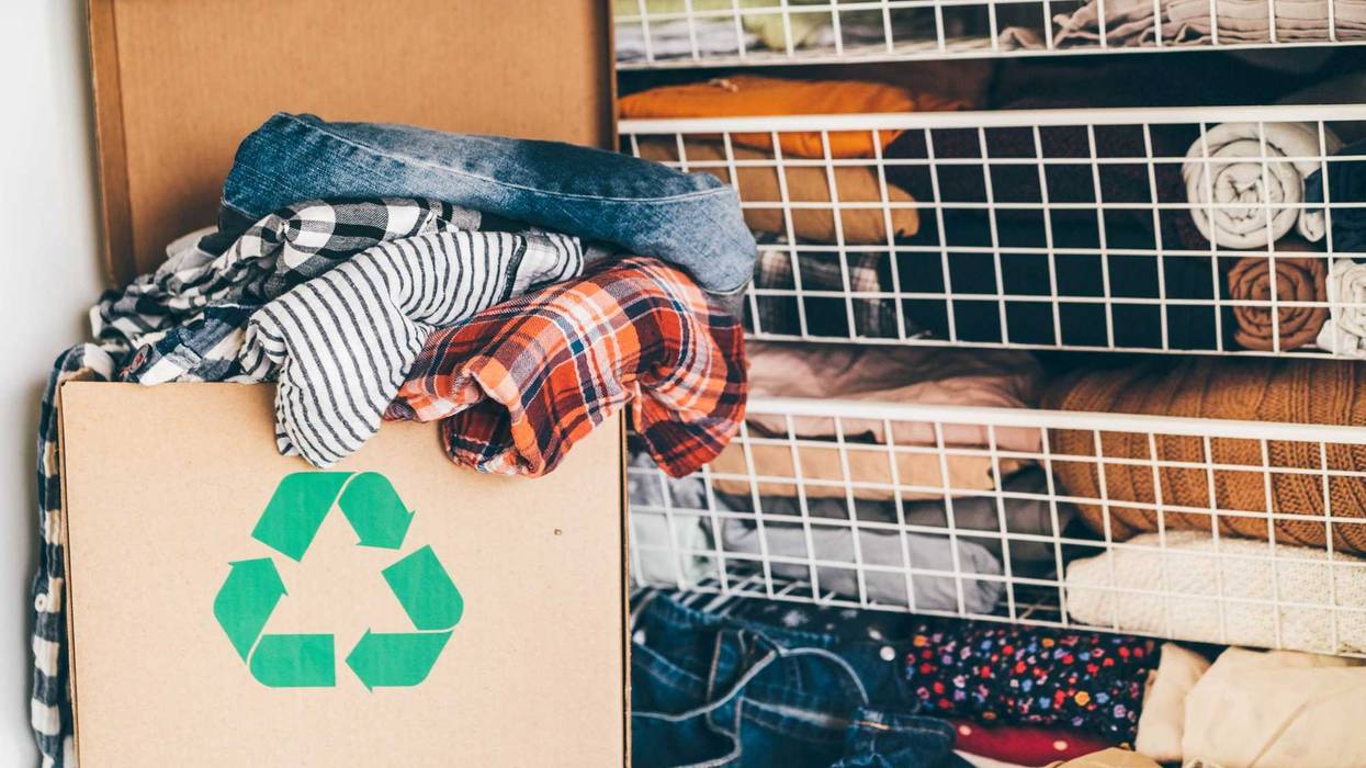 With Earth Day just around the corner, one local storefront is encouraging Minneapolis residents to repurpose their old clothes rather than throwing them away.