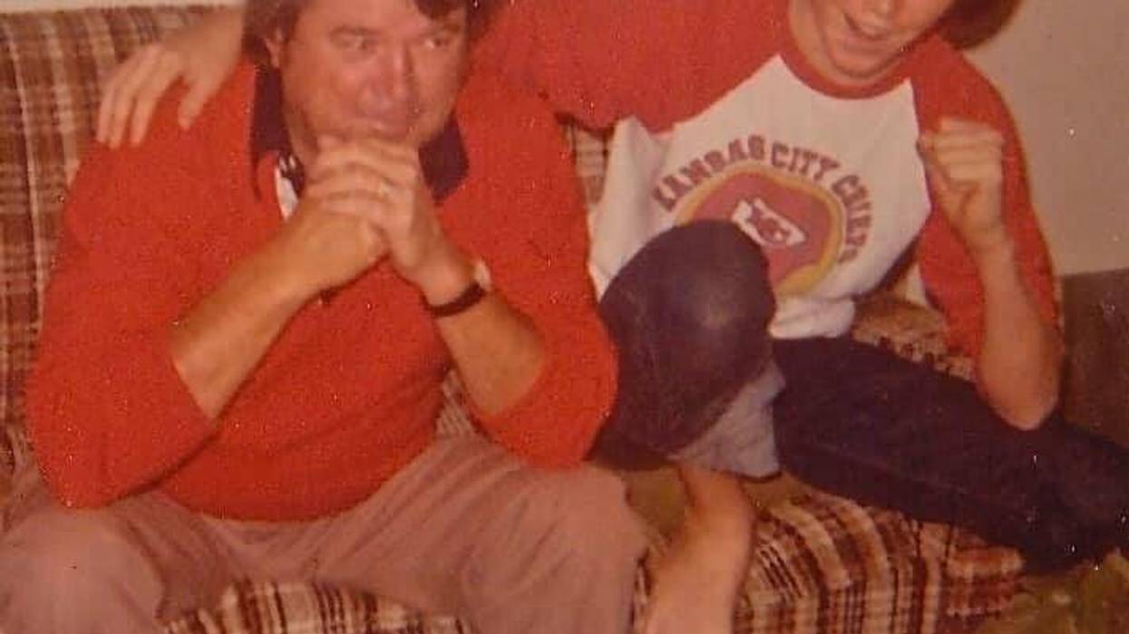 With my father watching the Chiefs back in the day