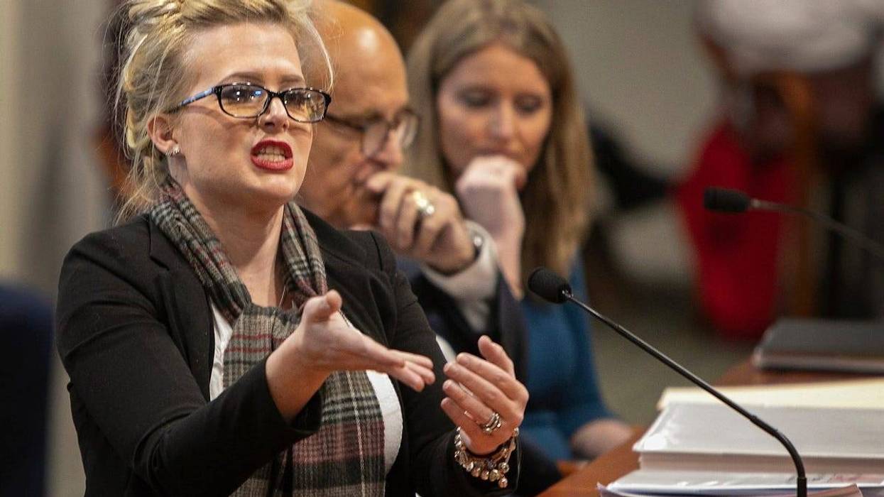 Witness Melissa Carone speaks