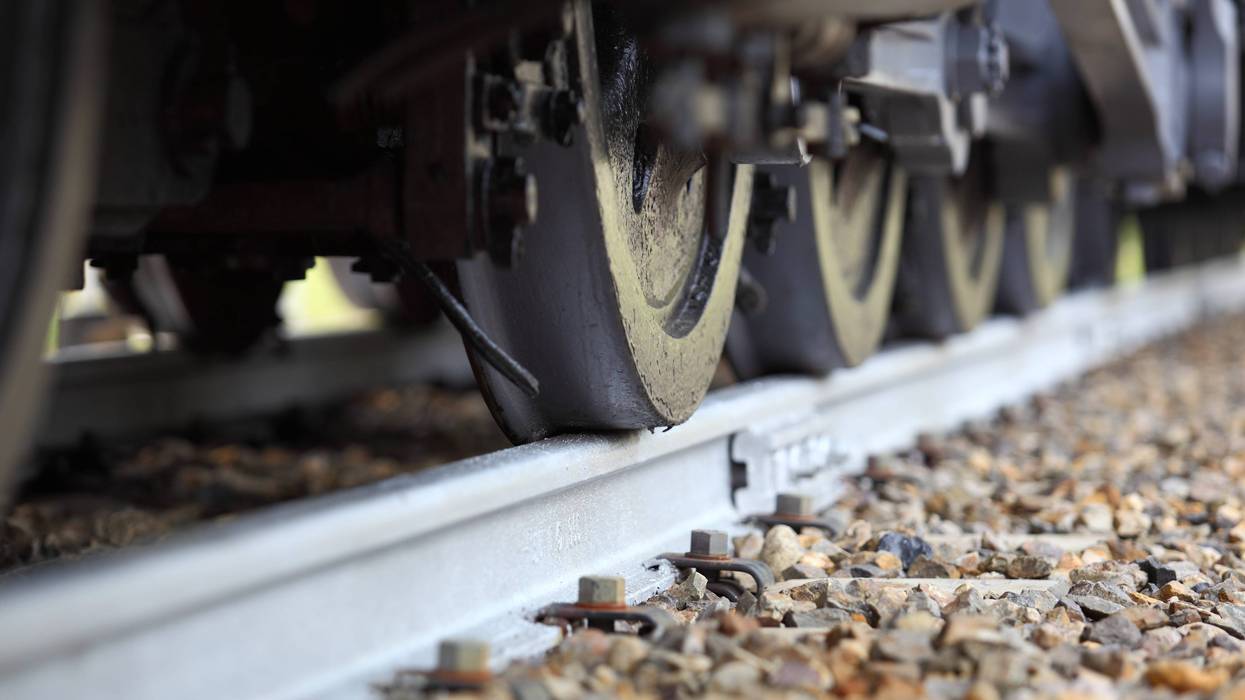 Witnesses say a large police presence was seen in Oakland County on Saturday, congregating around a train stopped on the tracks northeast of downtown Birmingham.