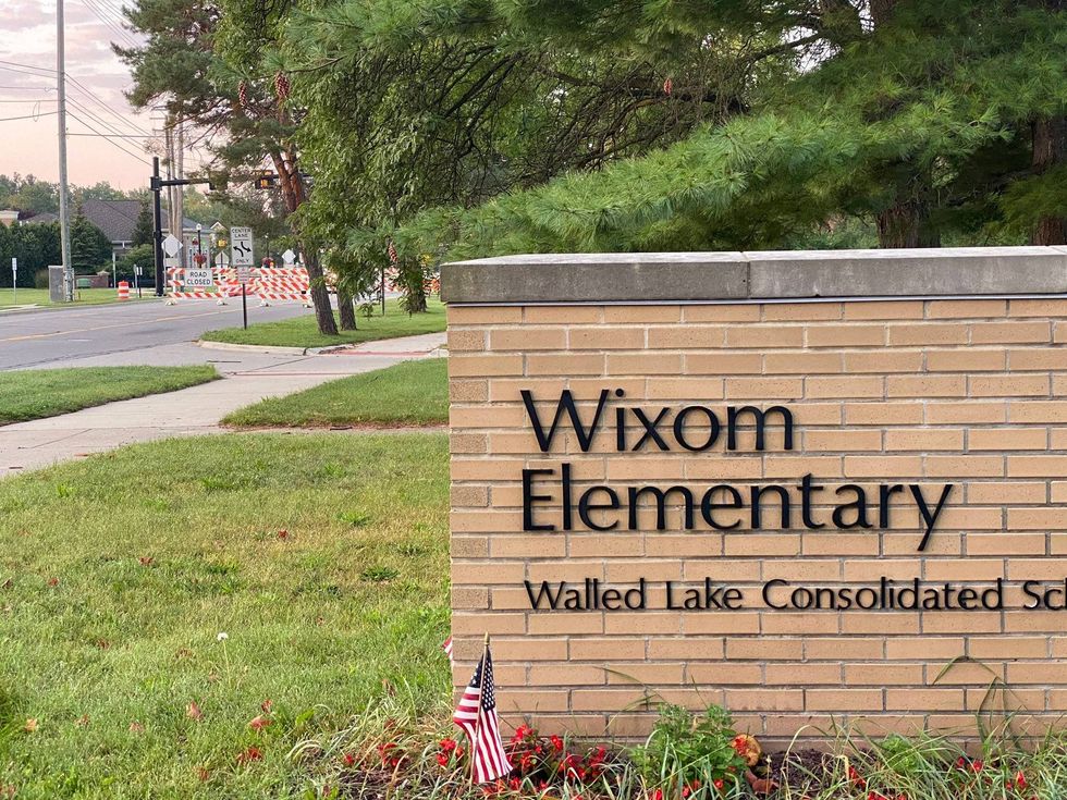 Wixom Road sinkhole