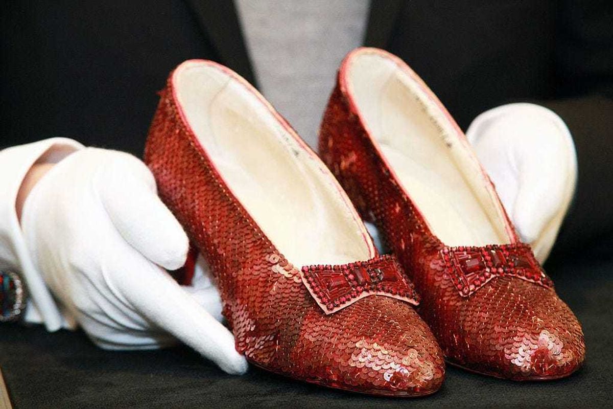 Wizard of Oz, Judy Garland, Ruby Red Slippers