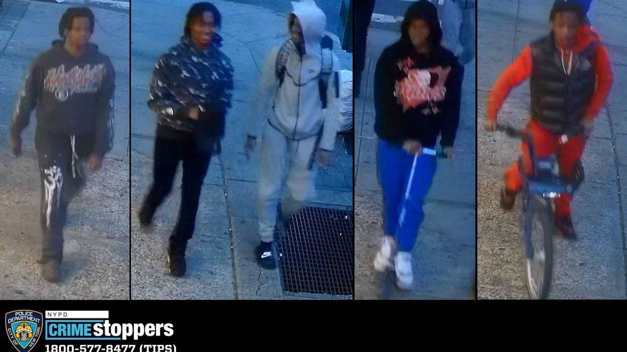 Woman, 18, hit by stray bullet outside Brooklyn restaurant, 5 sought