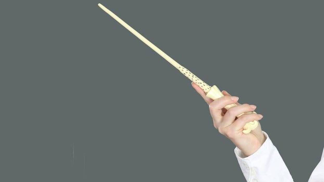 Woman, Arm, Holding, Wand, Spell, Witch