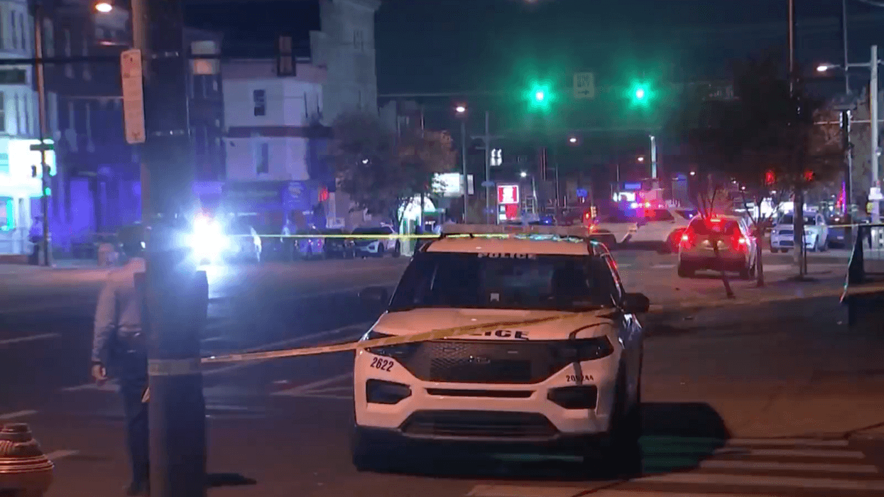Woman hit by stray gunfire while crossing North Philly street, police say
