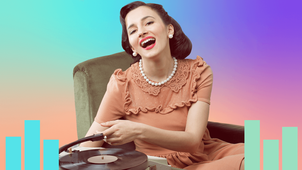 woman-listening-to-music-from-a-turntable