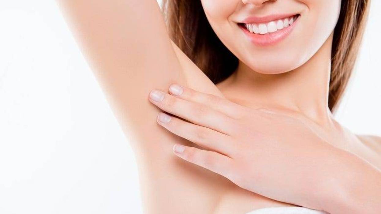 woman's arm pit