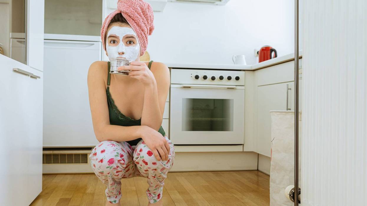Woman Squatting
