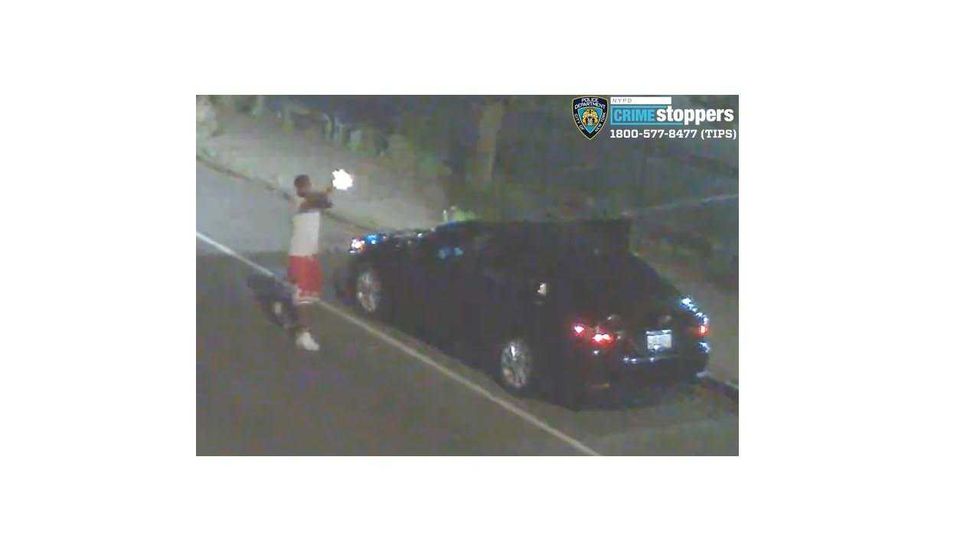 Woman struck in arm as man seen opening fire on Brooklyn street