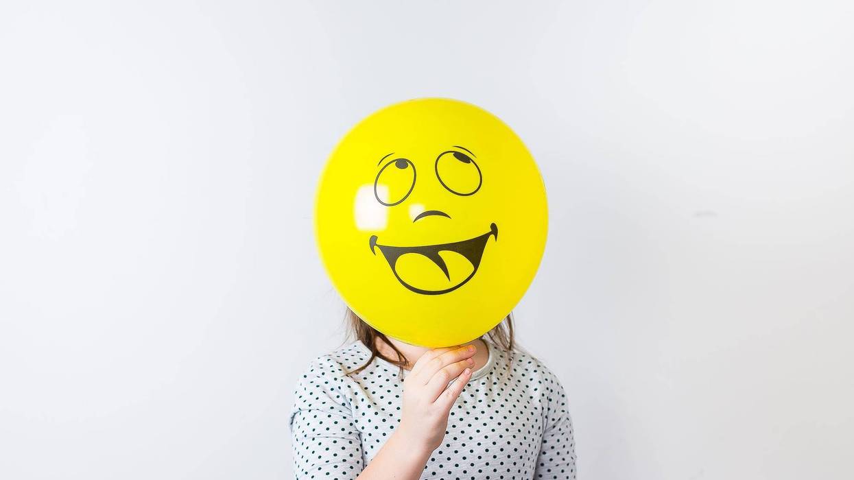 Woman With Balloon