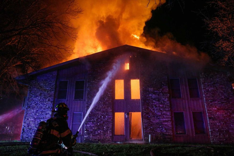 Woodstock apartment fire