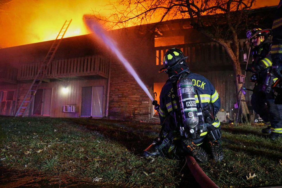 Woodstock apartment fire