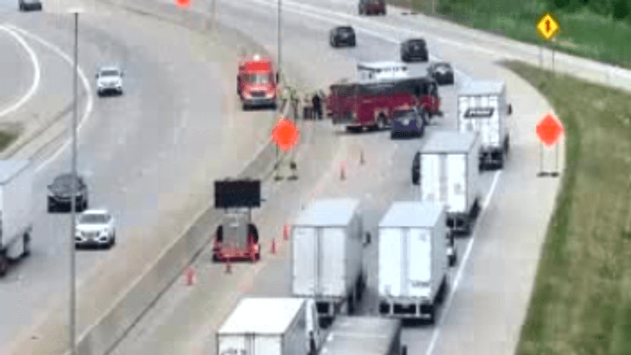 work zone crash on I-75