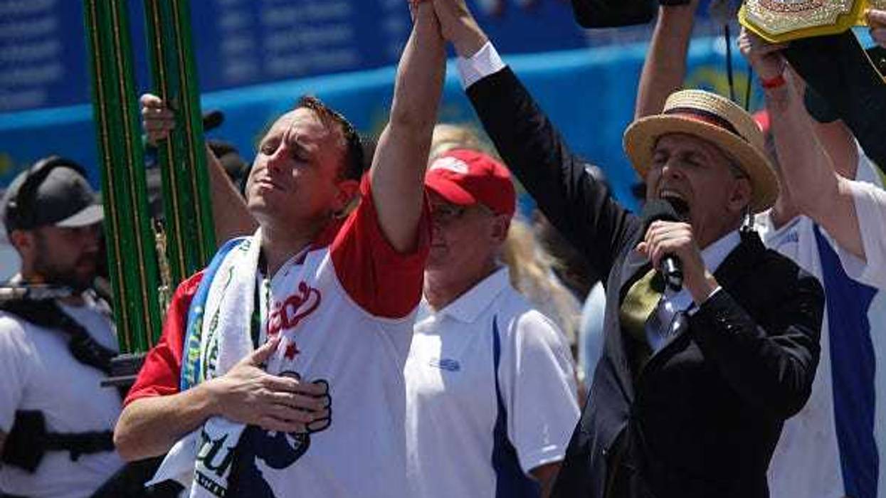 World champion competitive eater Joey Chestnut