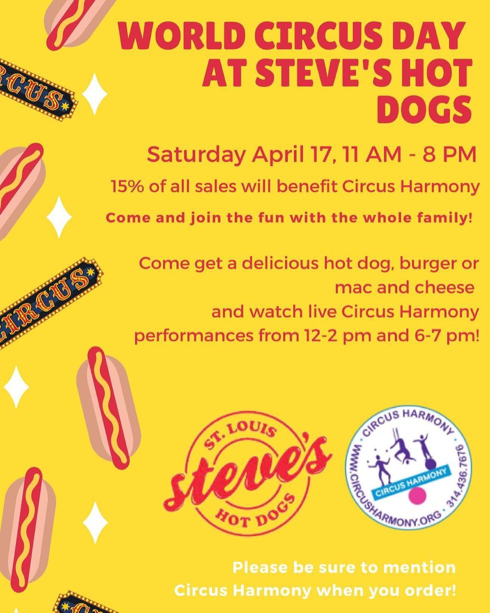 World Circus Day with Circus Harmony and Steve