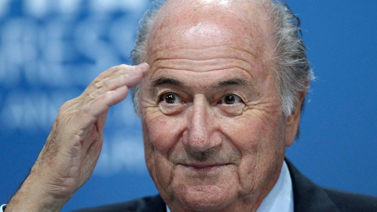 World Cup Blatter Soccer
