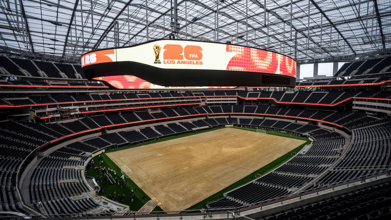 World Cup LA Stadium Workers Strike Soccer