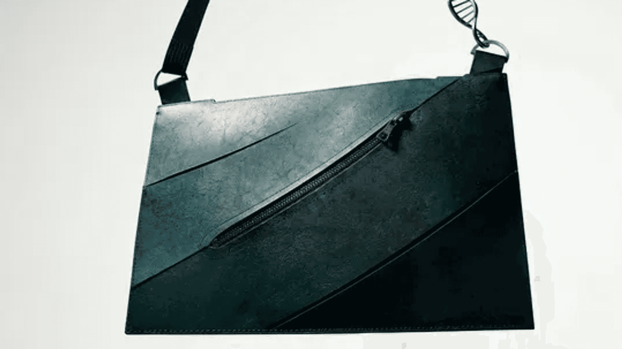 World's first T-Rex leather handbag debuts in Amsterdam