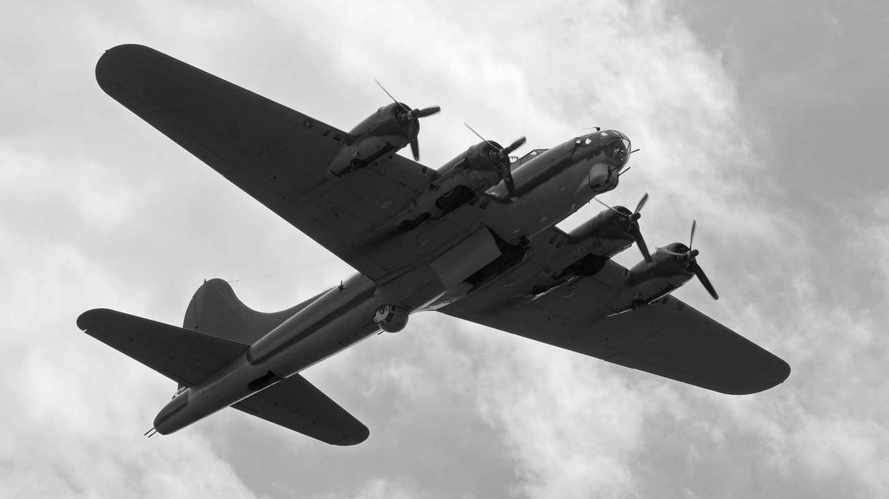 World War II era heavy bomber.