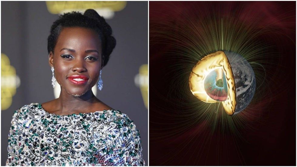 Dazzling Space Show at NYC Museum Features 'Black Panther' Star Lupita Nyong'o