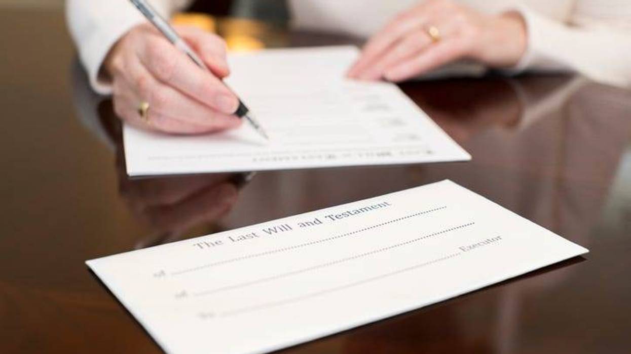 Writing a will