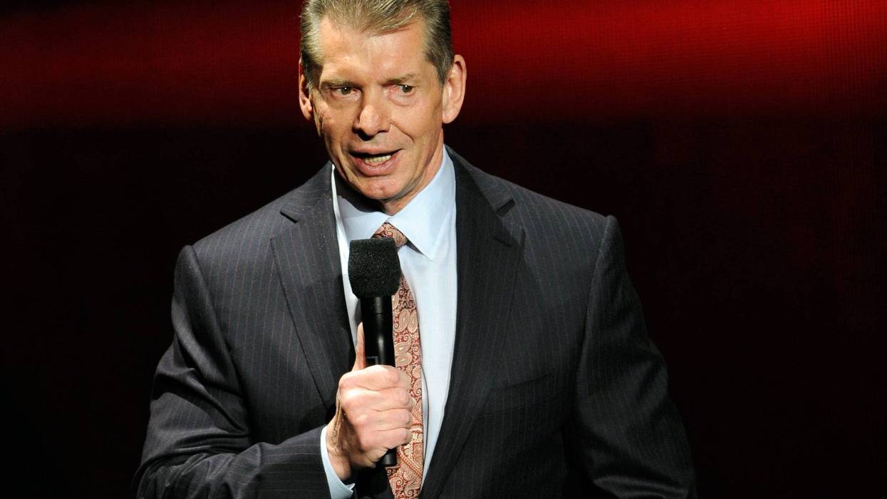 WWE Chairman and CEO Vince McMahon.
