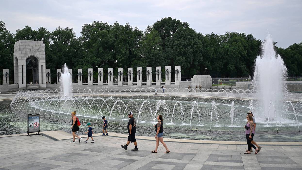 WWII Memorial Vandalized