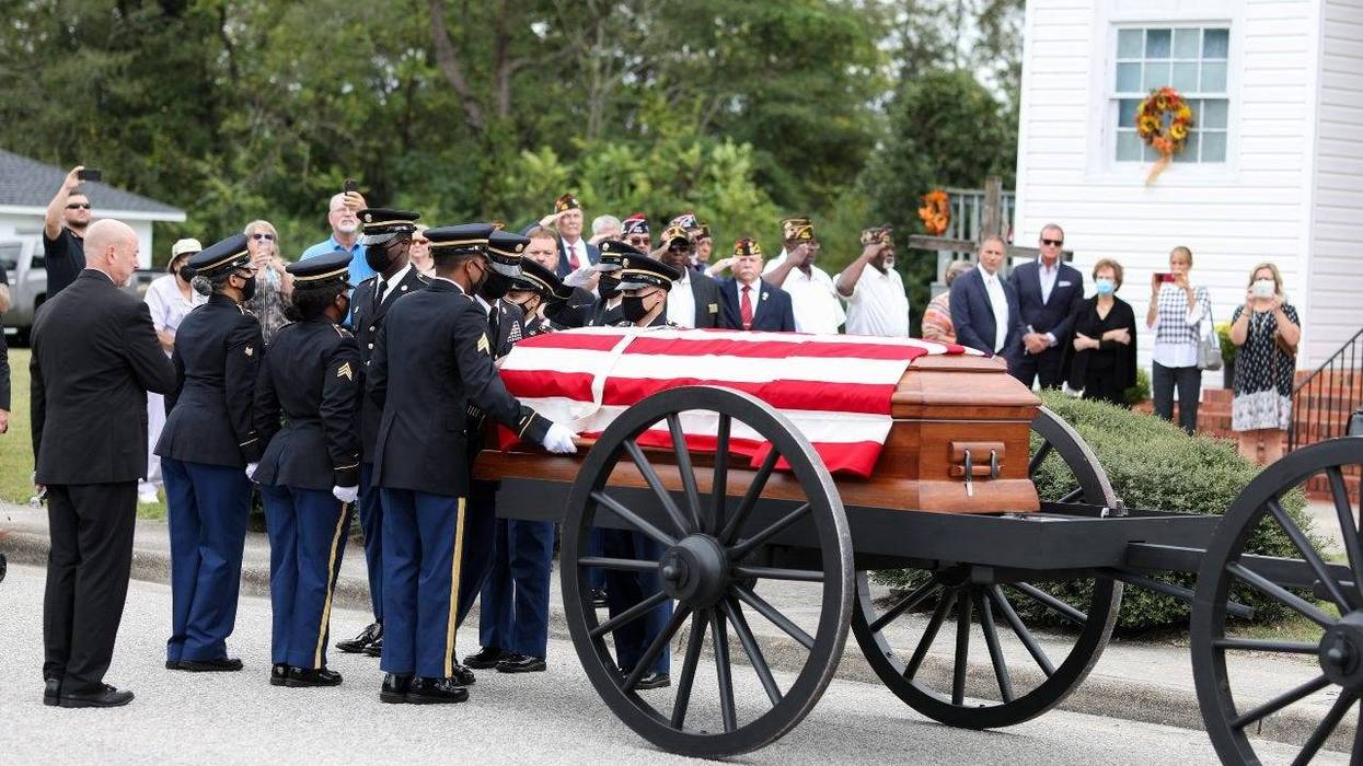 WWII soldier buried 77 years after his death