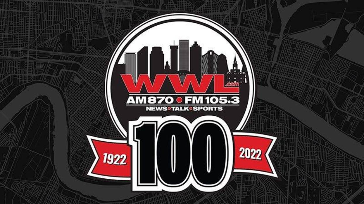 WWL 100 year anniversary logo