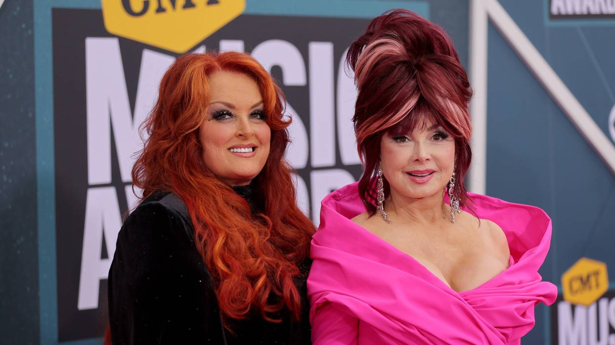 Wynonna Judd and Naomi Judd of The Judds attend the 2022 CMT Music Awards at Nashville Municipal Auditorium on April 11, 2022 in Nashville, Tennessee.