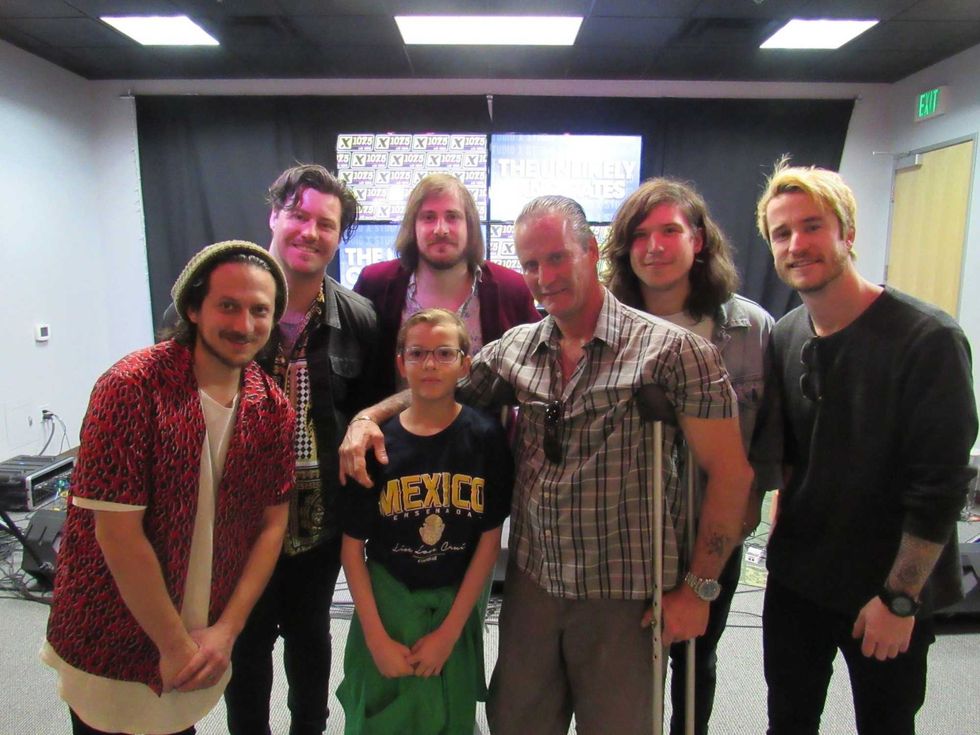 X107.5, X1075, KXTE, Las Vegas, Vegas, 2020, The Unlikely Candidates, Alternative, Radio, Music, Studio X, Entertainment, Meet And Greet Photos