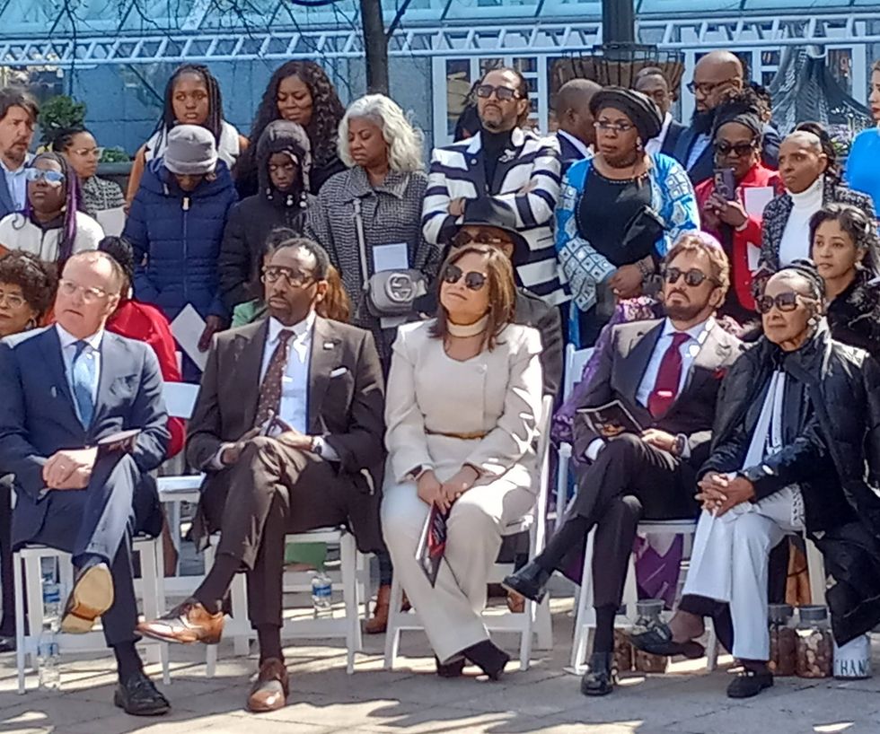 Xernona Clayton, Civil Rights, Atlanta sculptures, International Women